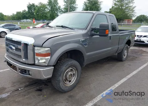 2009 Ford F-250 Xlt z USA, uszkodzony, nr VIN 1FTSX21509EB15708